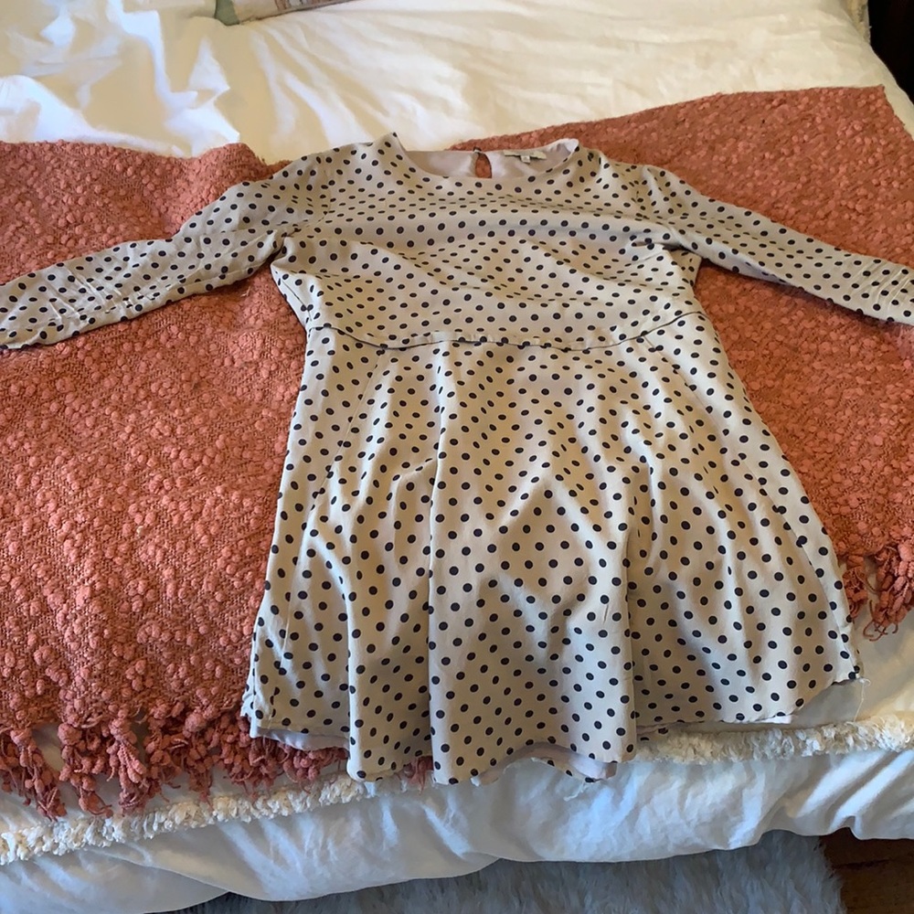 Madewell polka dot dress